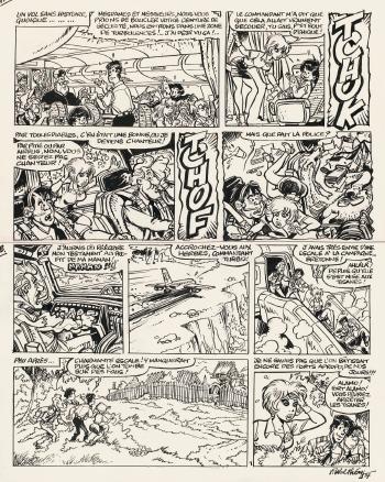Asterix et ses amis, hommage à albert uderzo by 
																	Francois Walthery