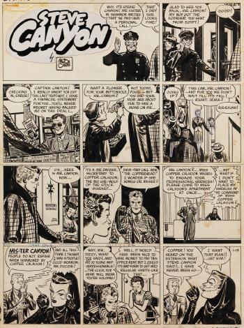 Steve Canyon by 
																	Milton Caniff