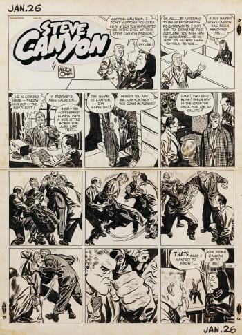 Steve Canyon by 
																	Milton Caniff