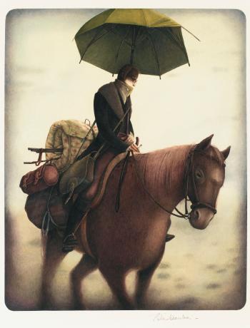 Cavalier au parapluie by 
																	Rebecca Dautremer