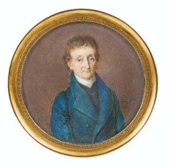 Portrait D'homme by 
																	Friedrich August Junge
