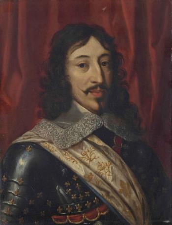 Portrait de Louis XIII by 
																	Justus van Egmont