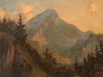 The Alpspitze by 
																			Heinrich Dallwig