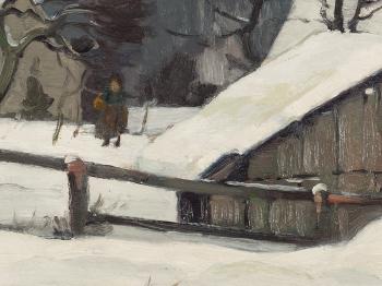 Farmstead in Winter by 
																			Karl Neuss