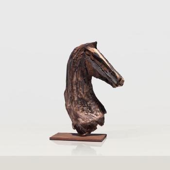 Tête de cheval by 
																	Alexandra Athanassiades