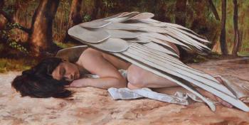 Angel at rest by 
																	John Afflick