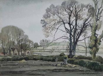 In Birdsgrove Lane by 
																	Reginald Haggar