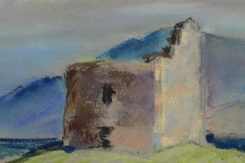 Ruined Castle by 
																			Eleanor Harbison