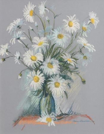 Still life with flowers by 
																			Eleanor Harbison