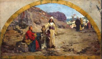 Gesù e la Samaritana al Pozzo by 
																	Paolo Gaidano