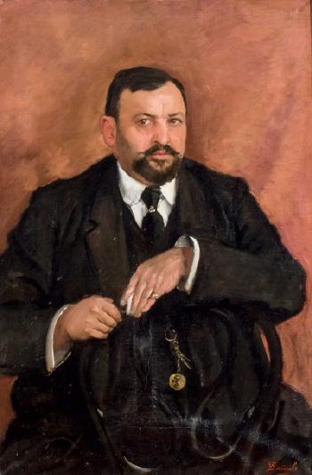 Retrato de caballero by 
																	Vicente Banuls