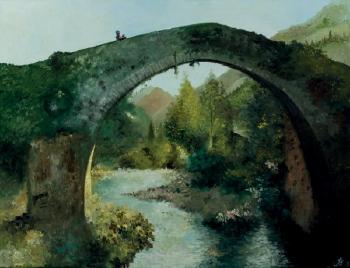 Paisaje con puente by 
																	Jose Puerto