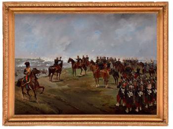 Napoléon III devant Solférino by 
																	Georges Louis Hyon