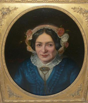 Portrait de la Mère de l'Artiste by 
																	Auguste Claude Gamen-Dupasquier
