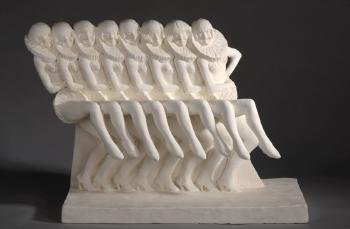 Huit danseuses by 
																	Francois d'Albignac