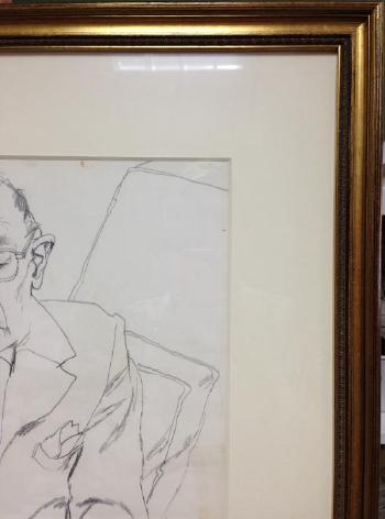 Portrait of Igor Stravinsky, the composer by 
																			Don Bacardy