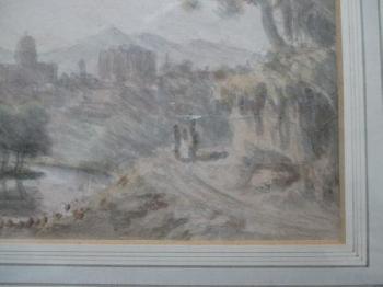 View of Rome by 
																			William Crotch
