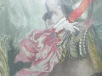 Portrait of Louis Chatorze; Portrait of La Reine by 
																			Berkeley Sutcliffe