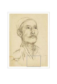 Portrait sketch by 
																	 Zhu Naizheng
