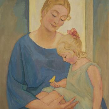 Mutter Und Kind by 
																			Ernst Odefey