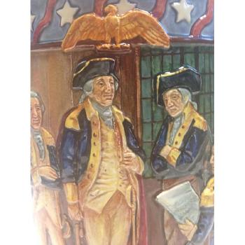 The George Washington Jug by 
																			Charles Noke