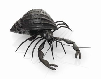 Model of a Hermit Crab by 
																	Myochin Nubumasa