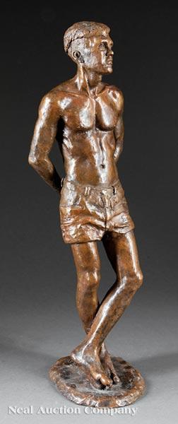 Man wearing shorts by 
																			Charles Fritchie