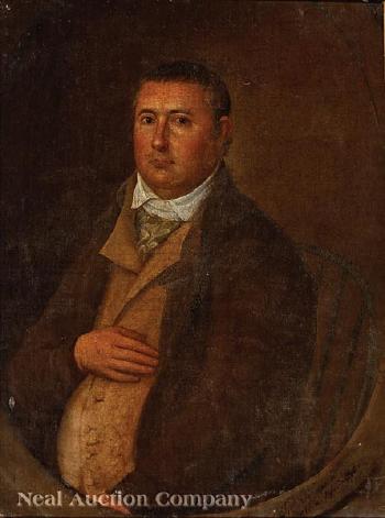 Portrait of a Louisiana Gentleman by 
																			Jose Francisco Salazar y Mendoza