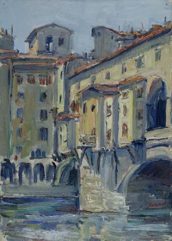 Ponte Vecchio by 
																	Antonio Zorzit