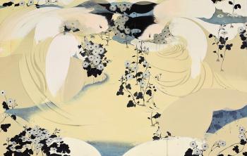Picking White Flowers by 
																	Tomoko Kashiki