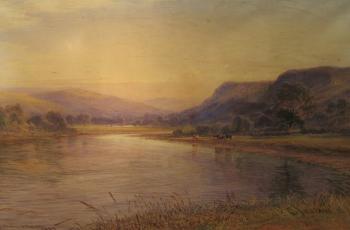 The Conway at Trefriw by 
																			Arthur Henry Enock