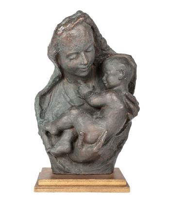 Mutter und Kind by 
																	Karl Opfermann