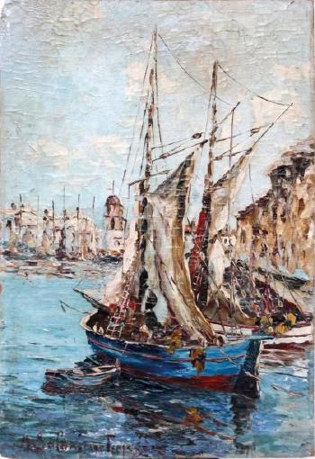 Le port de Saint Tropez by 
																	 Salomon le Tropezien