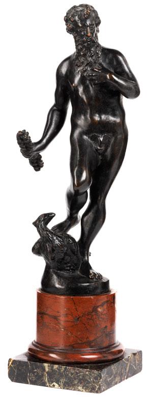 Bronzestatue des Göttervaters Zeus by 
																			Alessandro Vittoria