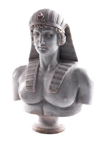 Buste eines Pharaos by 
																	Antonio Galmuzzi