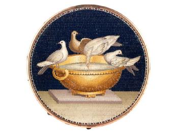 Die Tauben des Plinius by 
																	Giacomo Raffaeli