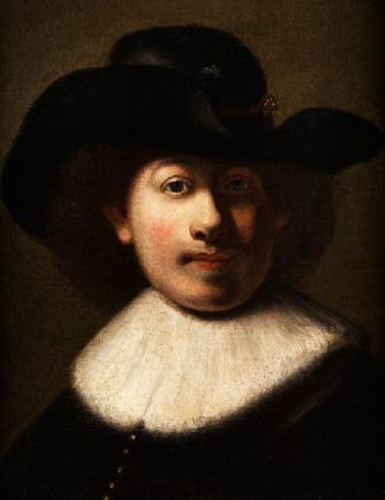 Bildnis eines Jungen Mannes mith Hut und Halskrause by 
																	Isaac de Jouderville