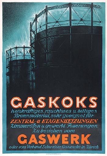 Gaskoks Gaswerk by 
																	Max Dalang
