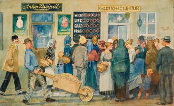 Lotto Kollektur Wien by 
																	Alfred Hagel