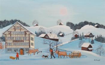 Winter im Appenzellerland by 
																	Elisabeth Fust