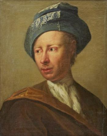 Porträtt föreställande Generalmajor Gustaf Abraham Piper by 
																			Johann Gottfried Dannhauer