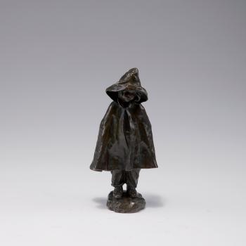 Cloaked girl by 
																			Elisa Beetz-Charpentier