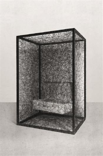 State of being (Suitcase) by 
																	Chiharu Shiota