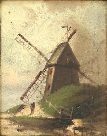 Old Mill, Nantucket by 
																			Wendell Ferdinand Macy