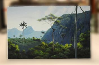 Tropical landscape by 
																	Giosvany Echevarria
