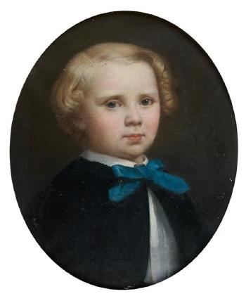 Portrait de Maurice Cornuau, petit-fils de l'artiste by 
																	Auguste Jean Baptiste Vinchon