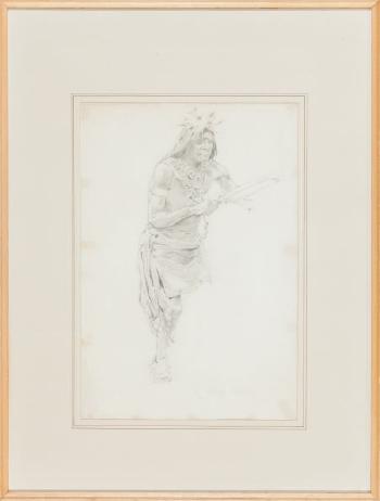 Dancing Indian by 
																			Fernand Harvey Lungren