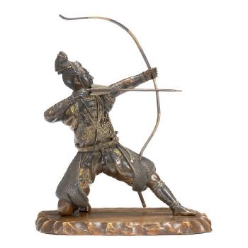 Figure of an archer by 
																			 Yoshimitsu