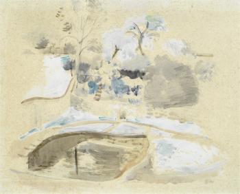 The Pond by 
																	Paul Nash