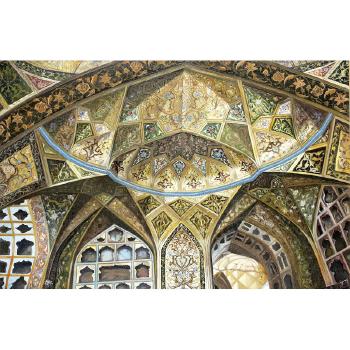The interior of the Gur-i-Amir Mausoleum, Samarkand, Uzbekistan by 
																	Ibrahim Pur-abbas